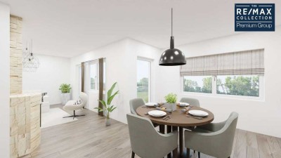 3-Zi-Wohnung – drei Balkone – Garage – renoviert – Wärmepumpe!
