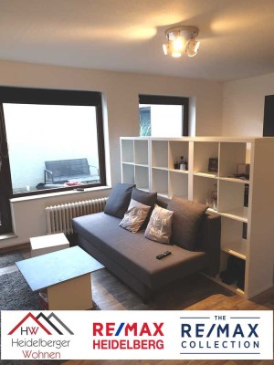 PROVISIONSFREI: 1,5Z ETW, im 1.OG, 35 qm inkl Terrasse, in Heidelberg + Stellplatz und Kellerabteil