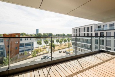 Hochwertige 4-Zimmer Neubauwohnung mit Blick auf den Rhein im 4.OG