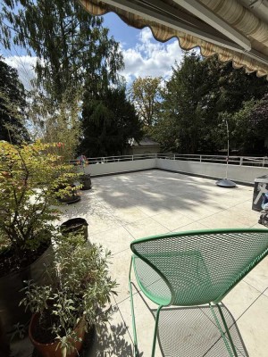1-Zimmer Wohnung mit riesiger Terrasse Mitten auf der Mathildenhöhe