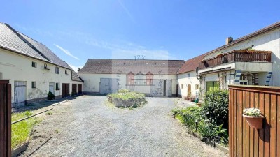 Projekt „Landleben“: Dreiseitenhof mit Potenzial auf XXL-Grundstück