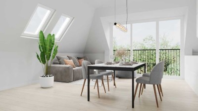 Neubau Dachgeschosswohnung mit Klimannalge, Balkon und Aufzug
