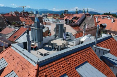 *** Prestigeträchtiges Penthouse *** über den Dächern der Klagenfurter Innenstadt