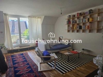 Tauschwohnung: Über den Dächern von Haidhausen 2Zi geg. Altbau