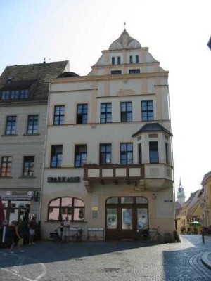 2-Raum-Wohnung mit Terrasse und EBK direkt am Markt in Torgau