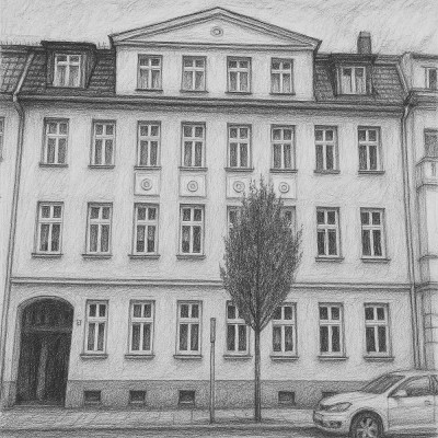 Geschmackvolle 2 Zimmer-Wohnung in Borna Stadt