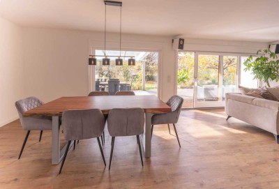 Traumhafte Wohnoase für Familien mit sehr großem schönen Garten, Einliegerwohnung und Doppelgarage