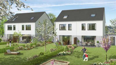 Exklusive Doppelhaushälfte mit Garage