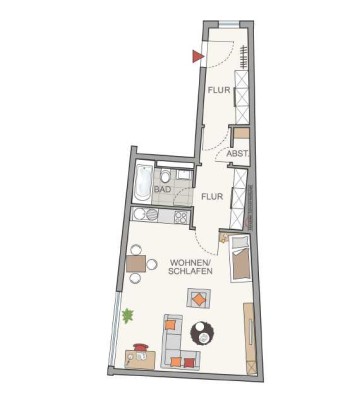 Ruhige Wohnung mit Top Lage direkt am Stadtplatz Eggenfelden