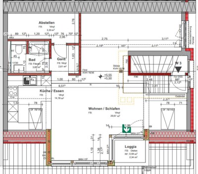Erstbezug im neuen 1,5-Zimmer Dachgeschoss-Apartment in Speyer-West