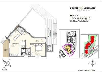 Betreutes Wohnen - Komfortable 2-Zimmerwohnung mit Balkon