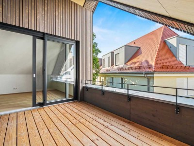 Elegante Maisonette im Neubau: Ihr Traum aus Holz und Licht