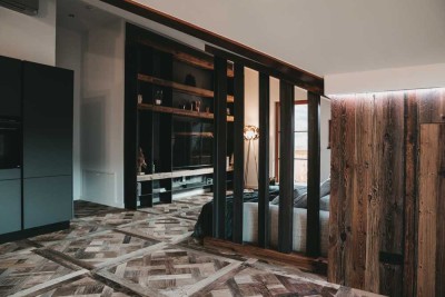 **Luxuriös ausgestattete, voll möblierte 4-Zimmer-Alpenresidenz mit beeindruckendem Panoramablick**