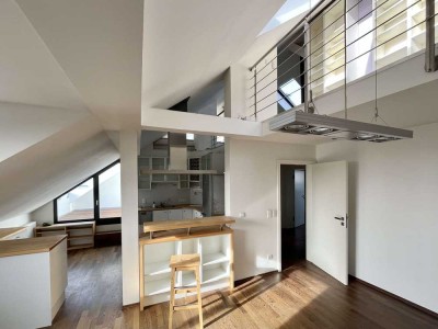 Exklusive Mid-Century-DG-Maisonette nahe Berger Straße