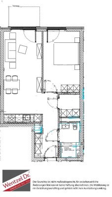 2-Raumwohnung in Potsdam Waldstadt 2 - Wentzel Dr. -