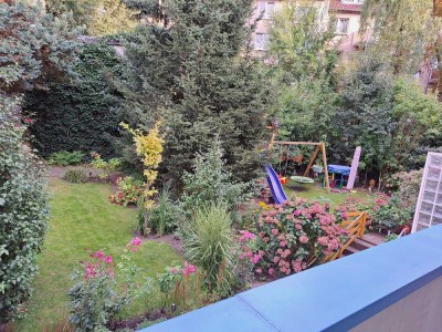Wohnung + Balkon Blick ins Grüne - Dichterviertel Mülheim