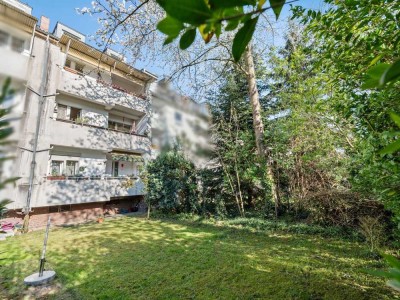 Helle Erdgeschosswohnung mit 2 Zimmern und Garten in Düsseldorf-Eller