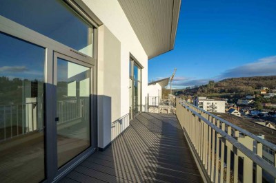 Penthouse mit großer Dachterrasse - unverbaubarer Kurparkblick