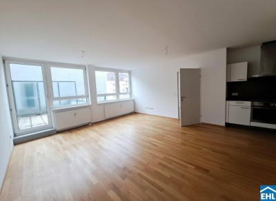 2-Zimmer Terrassenwohnung mit Blick in den Innenhof!