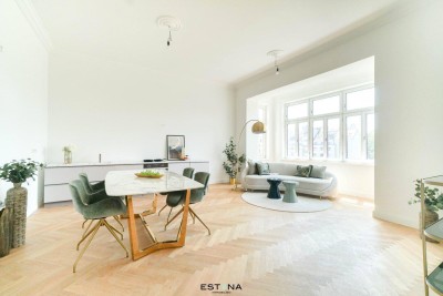 Stilvolle Altbauperle mit Balkon in begehrter Lage – freier Mietzins möglich