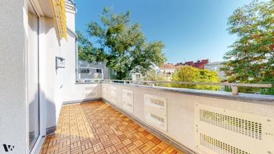 BALKONTRAUM BEI DER HOHEN WARTE | HOCHWERTIG SANIERTE 2-ZIMMERWOHNUNG