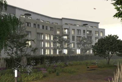 Attraktive Wohnung am Park, 2 Zimmer, KB, Aufzug, ohne Balkon