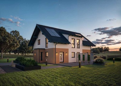 Schlüsselfertige ! Perfekte Harmonie: Haus, Grundstück & Finanzierung aus einer Hand.