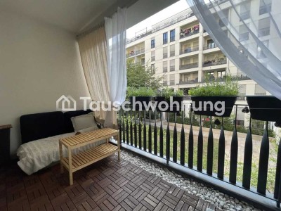 Tauschwohnung: Zentrale 3Zi-Neubauwohnung mit Balkon gegen günstigere Whg