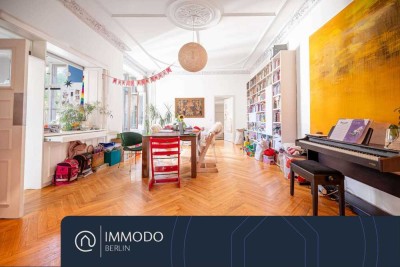 ⭐️ Wohnen auf höchstem Niveau - Erstklassige 5-Zimmer Luxus Altbau Wohnung im Grunewald
