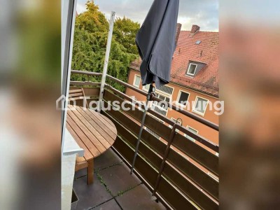 Tauschwohnung: Tausche 2- gegen 3-Z. Wohnung in NBG Nähe Innenstadt