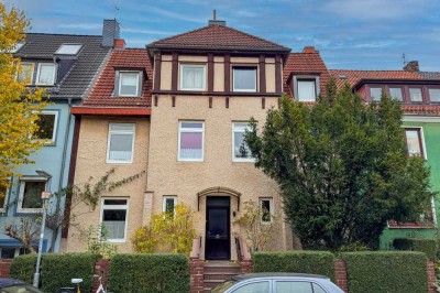 Charmante 2-Zi.-Wohnung mit großer Dachterrasse in ruhiger Lage in Walle