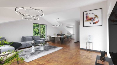 Exklusivität trifft Traumblick! 4 Zimmer Penthouse Wohnung mit atemberaubender Terrasse!