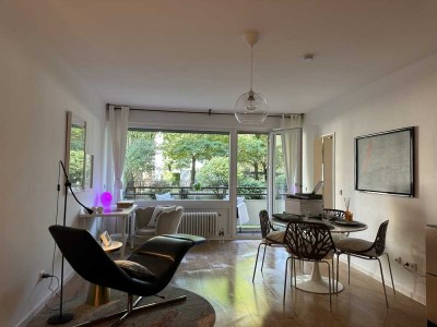 Fully Equiped, inkl. all costs SCANDINAVIAN STYLE in green Area Neuss Holzheim, parking