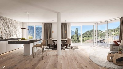 Traumhaftes 2-Zimmer-Penthaus mit Dachterrasse