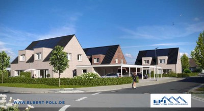 Energieeffiziente Neubau-Doppelhaushälften in Stadtflur