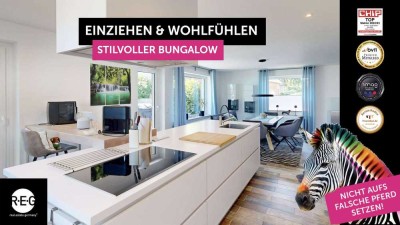 Bezugsfertiger Bungalow mit ausgebautem Keller Doppelgarage Garten in Wunstorf Großenheidorn LTG 62