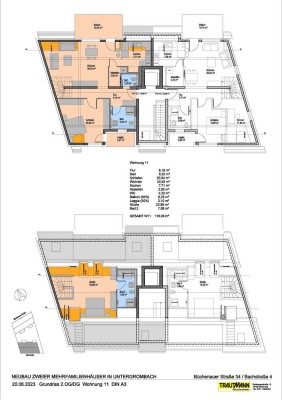 Einfach nur schön-Maisonette Wohnung 118,09m² mit gr. Balkon und Loggia!!