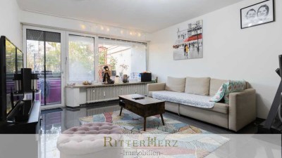 Ruhige Wohnung mit sehr guter Infrastruktur, mit Balkon Garten und TG-Stellplatz!