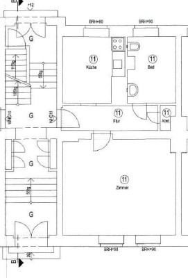 Altbaucharme in Friedrichshain: Ruhiges 1-Zimmer-Refugium � 0172-3261193