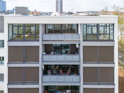 Exklusives Penthouse mit 5 Zimmern, 2 Bädern, 2 Balkonen und einer Sauna
