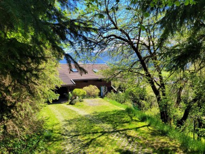 Rustikales Einfamilienhaus , Panoramablick