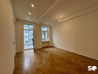 #SQ - ERSTBEZUG: 2-ZIMMER-ALTBAUWOHNUNG MIT TERRASSE UND BALKON IN RUHELAGE!