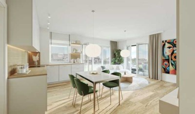 NEUBAU *sonnige Gartenwohnung mit Westausrichtung und 2 Hobbyräumen im UG