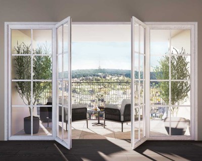 HILLSIDE VILLA - 2,5 Zimmer Wohnung mit atemberaubendem Ausblick über Stuttgart