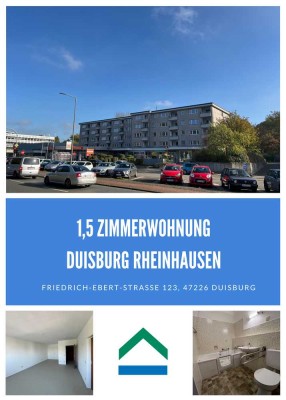 !WBS erforderlich! 1,5 Zimmerwohnung - Seniorengerecht- Duisburg Rheinhausen