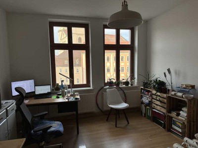 1 Raum-Apartment m. Einbauküche und Schlafempore in Zittau-Innenstadt