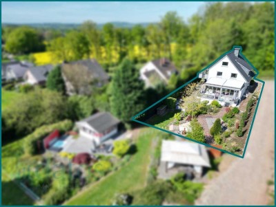 Exklusives Einfamilienhaus mit traumhaftem Garten in Hasbergen