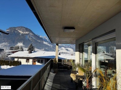 Exklusive Neubauwohnung mit großer Balkonterrasse in Kirchdorf in Tirol zu verkaufen