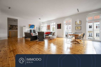 � Maisonette-Rarität im Weitlingkiez – Kernsanierte 7-Zi-Whg mit seltener Galerie & 3 Südbalkonen