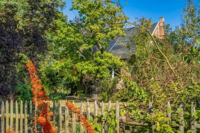 Ruhig und idyllisch am Dorfteich gelegenes großes Grundstück mit Haus zum Träume verwirklichen!